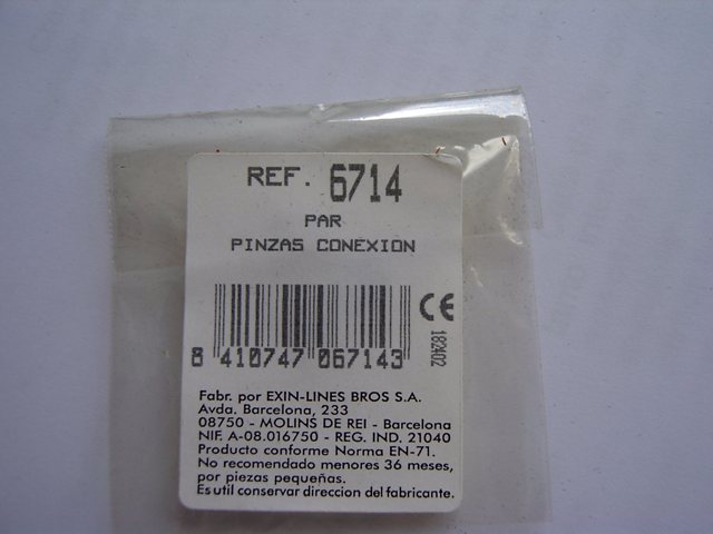 3 - Etiqueta Par pinzas conexión - Ref. 6714.JPG
